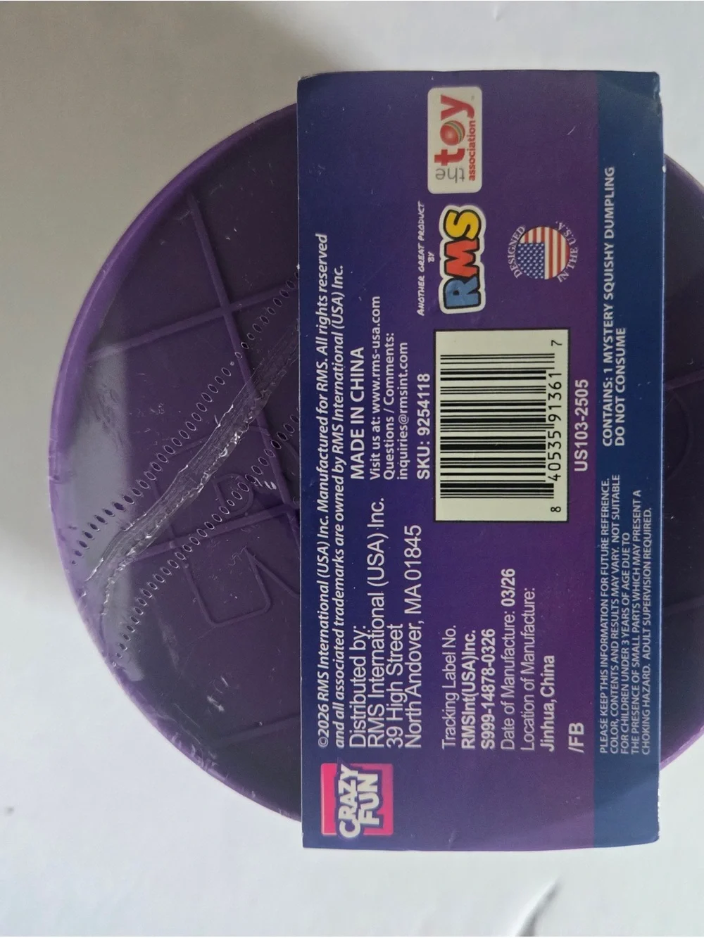 The Original Mystery Dumpling Galaxy Edition - Purple